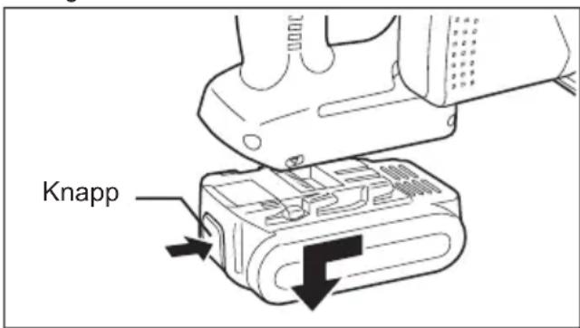 PANASONIC EY4542 - Demontering av batteriet (se bild 3) - 1