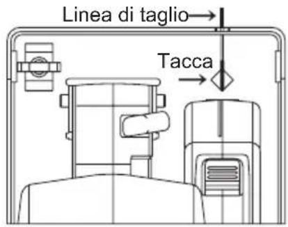 PANASONIC EY4542 - Allineamento con la linea di taglio - 1
