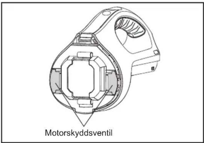 PANASONIC EY37A3 - Om motorskyddsventilen - 1