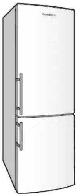 PANASONIC NRBD31EW1 - Refrigerator-Freezer - 1