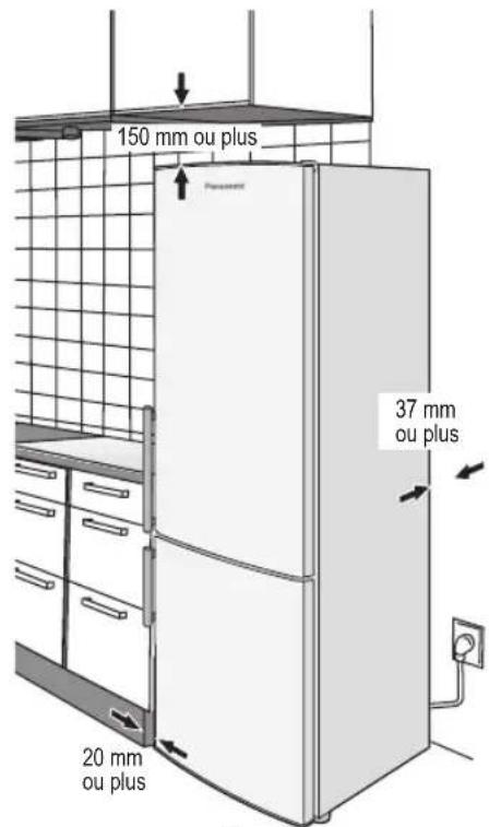 PANASONIC NRBD31EW1 - Portedu réfrigérateur - 2