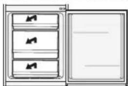 PANASONIC NRBD31EW1 - Gefrierraum - 1