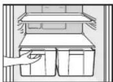 PANASONIC NRB32SG1 - Glass shelves - 1