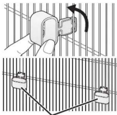 PANASONIC NRB32SG1 - Installazione delle guide di distance - 1