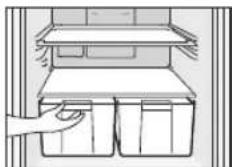 PANASONIC NRB32SG1 - Etagères en verre - 1