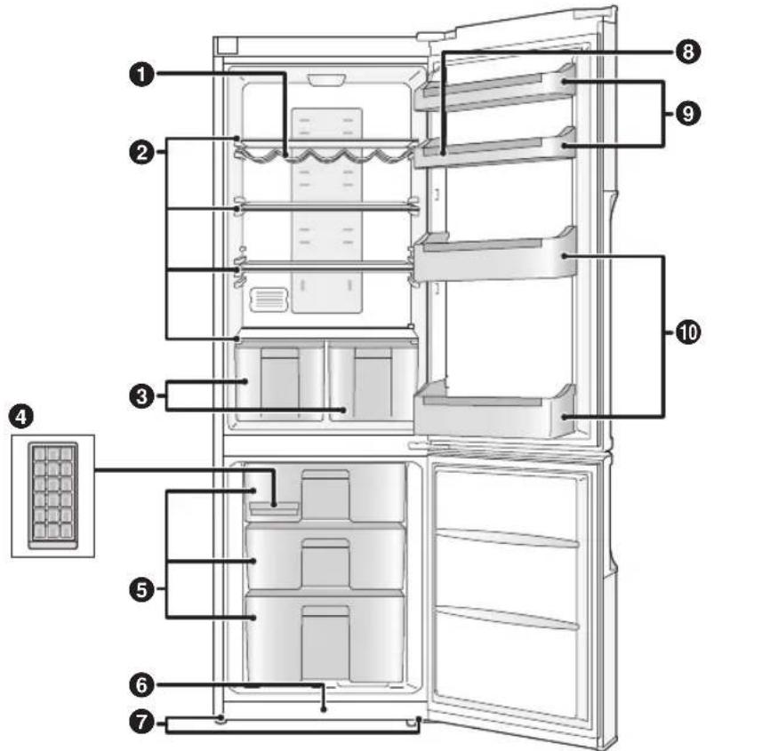 PANASONIC NRB32SG1 - Gefrierfach - 2