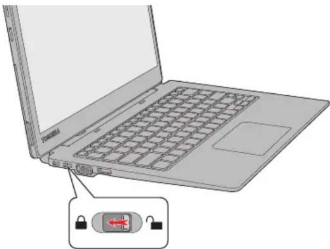 TOSHIBA Portégé X30TE - Fixation de l'ordinateur - 1