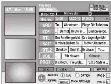 PANASONIC DMREH575 - Appuyez sur [GUIDE]. - 1
