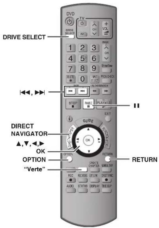 PANASONIC DMREH575 - Opérations sur les chapitres - 2