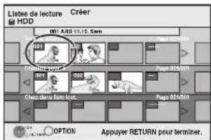 PANASONIC DMREH575 - Appuyez sur [2, 1] pour désir le titre source, puis appuyez sur [4]. - 1