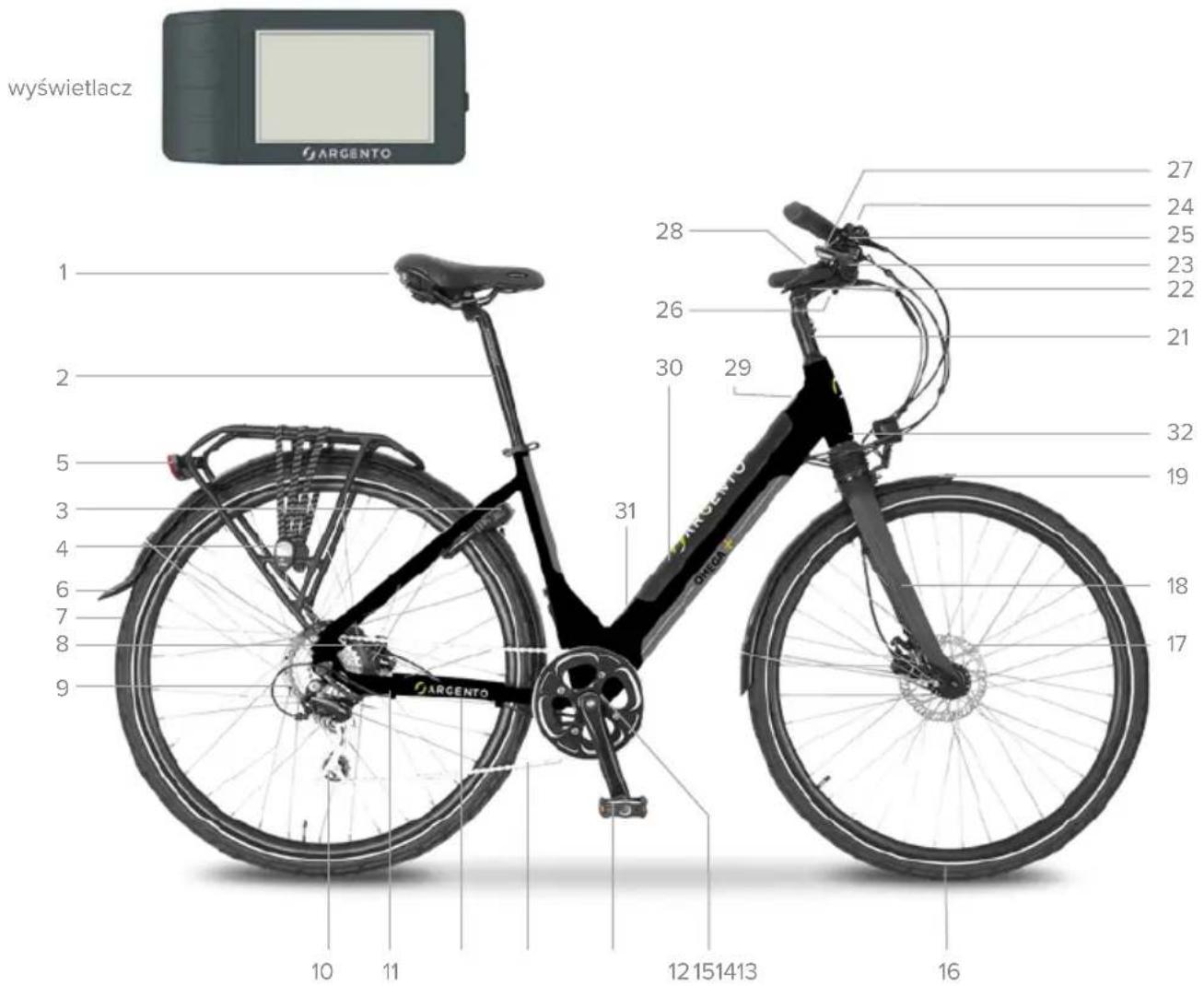 Argento Omega - Opis roweru (EPAC) - 1