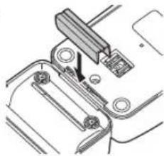 PANASONIC ER1421 - Collegamento della mensola accessorio pettine al supporto di ricarica ER1421 - 1