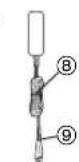 PANASONIC ER1421 - Identifisere deler - 6