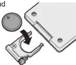 PANASONIC EYFLA3 - Insert the battery - 2