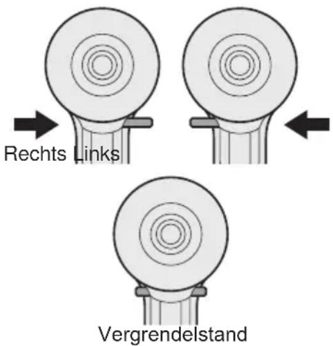 PANASONIC EYFLA3 - [Op het gereedschap] Bediening van de startschake- laar en de links/rechtsschakelaar - 1