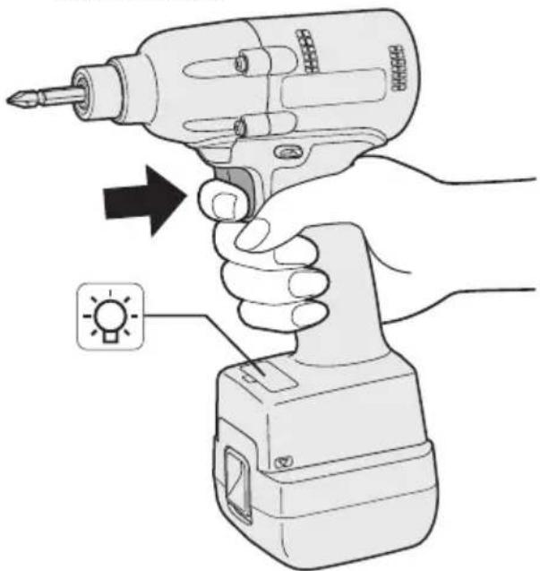 PANASONIC EYFLA3 - Inschakelen van de configuratiefunctie van het gereedschap - 1