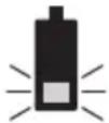 PANASONIC EYFLA3 - Het accu-indicatielampje - 2