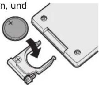 PANASONIC EYFLA3 - Die Batterie einlegen - 2