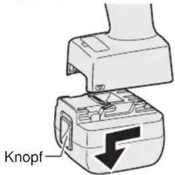 PANASONIC EYFLA3 - Anbringen oder Abnehmen des Akkus - 2