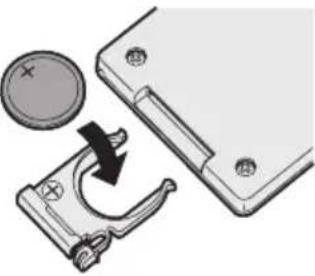 PANASONIC EYFLA3 - Inserire la batteria - 2