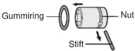 PANASONIC EYFLA3 - Anbringen einer Stecknuss - 1