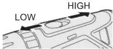 PANASONIC EY7960 - Speed Selection - 1
