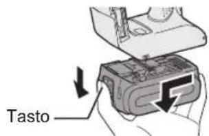 PANASONIC EY7840 - Applicazione o rimozione del pacco batteria - 2