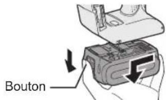 PANASONIC EY7840 - Fixation ou retrait de la batterie autonome - 2