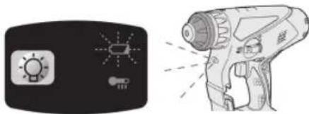 PANASONIC EY7840 - Waarschuwingslampje voor lage accuspanning - 4