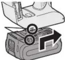 PANASONIC EY7840 - Attaching or Removing Battery Pack - 1