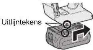 PANASONIC EY7840 - Bevestigen en verwijderen van de accu - 1