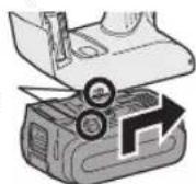 PANASONIC EY7840 - Applicazione o rimozione del pacco batteria - 1