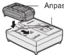 PANASONIC EY7840 - Batteriladdare - 1