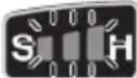 PANASONIC EY7541 - Valg av slagstyrketype - 1