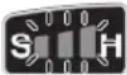 PANASONIC EY7541 - Wahl des Schlagkraftmodus - 1