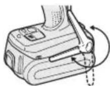 PANASONIC EY7541 - Inställning av bälteskrokens vinkel - 2