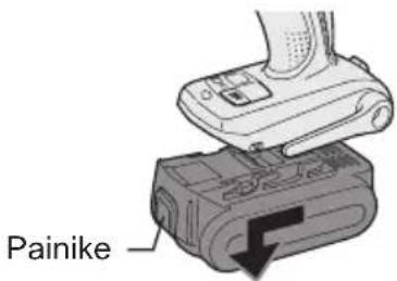 PANASONIC EY7541 - Akun irrottaminen: - 1
