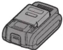 PANASONIC EY7541 - Pacco batteria Li-ion (EY9L40/EY9L41) - 1