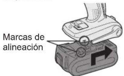PANASONIC EY7541 - Colocación y extracción de la batería - 1