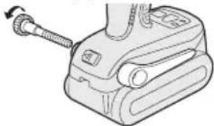 PANASONIC EY7542 - Pour changer le (:oté d'installation du crochet de ceinture - 2