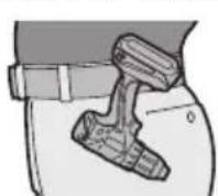 PANASONIC EY7542 - AEndring af baeltekrogens placering - 1