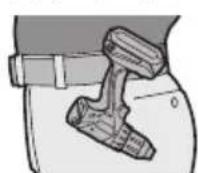 PANASONIC EY7542 - Bytte feste av beltekroken - 1