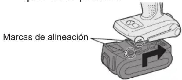 PANASONIC EY7542 - Colocacion y extracion de la bateria - 1