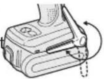 PANASONIC EY7542 - Die Riemenhaken-Winkelposition einstellen - 2
