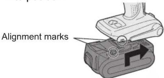 PANASONIC EY7542 - Attaching or Removing Battery Pack - 1