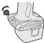 PANASONIC EY7201 - To change the belt hook location side - 2