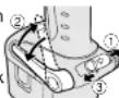 PANASONIC EY7201 - To set the belt hook angle position - 1