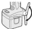 PANASONIC EY7201 - Pour régler l'angle de position du crochet de ceinture - 1