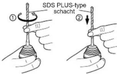 PANASONIC EY6813 - Bevestigen van de bit - 1