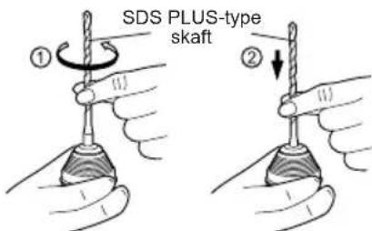 PANASONIC EY6813 - Montering af boret - 1